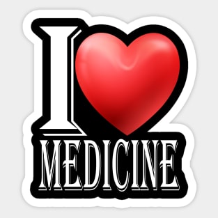 l love medicine Sticker